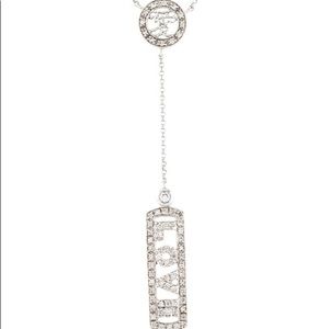 Mary Margrill Diamond Skippy Love Necklace